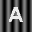 Letter A Arial bold