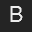 Letter B Helvetica normal