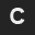 Letter C Arial bold